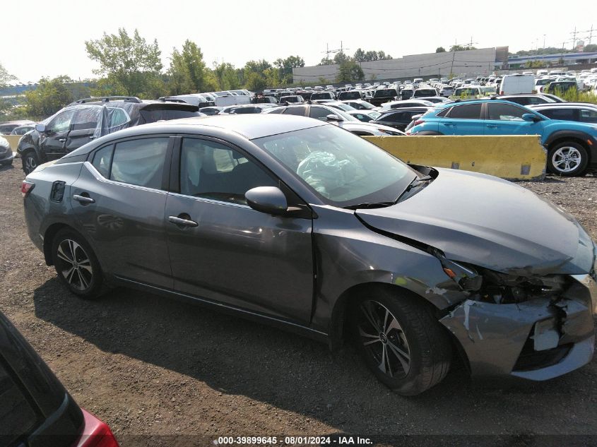 2021 Nissan Sentra Sv Xtronic Cvt VIN: 3N1AB8CV2MY214989 Lot: 39899645