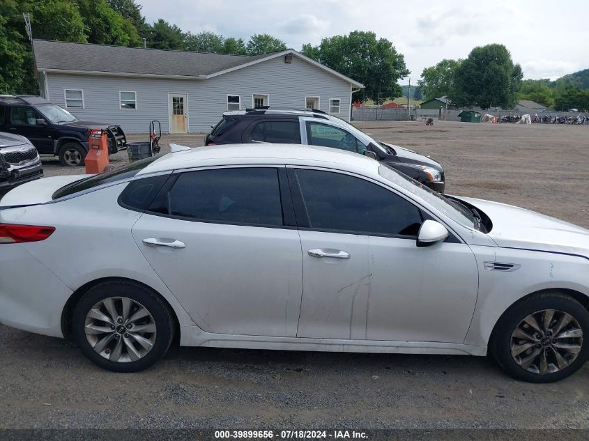 2018 Kia Optima Ex VIN: 5XXGU4L34JG242919 Lot: 39899656