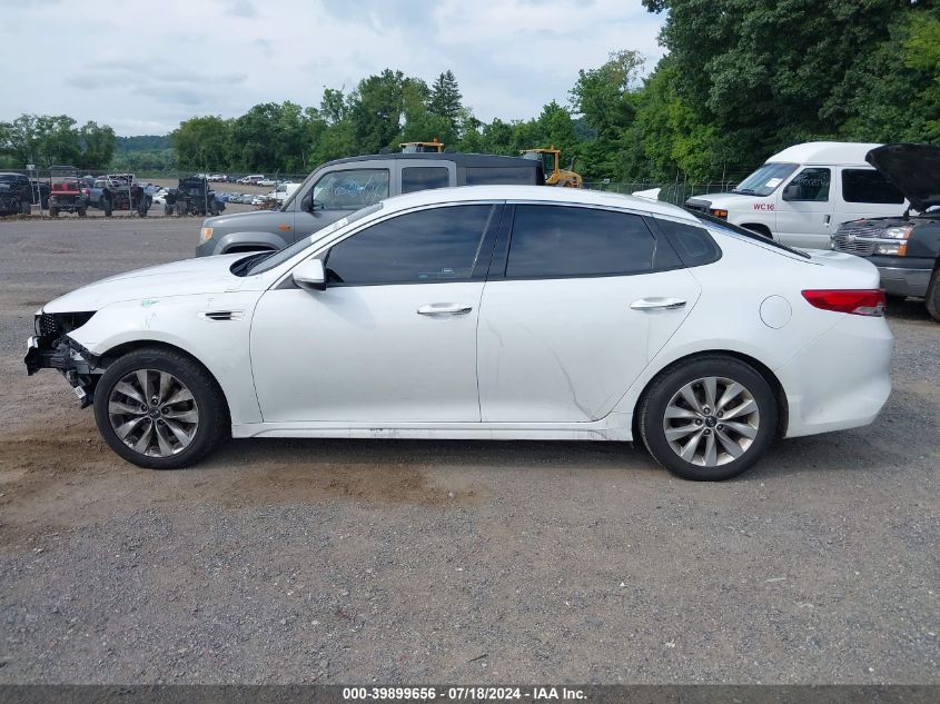 2018 Kia Optima Ex VIN: 5XXGU4L34JG242919 Lot: 39899656