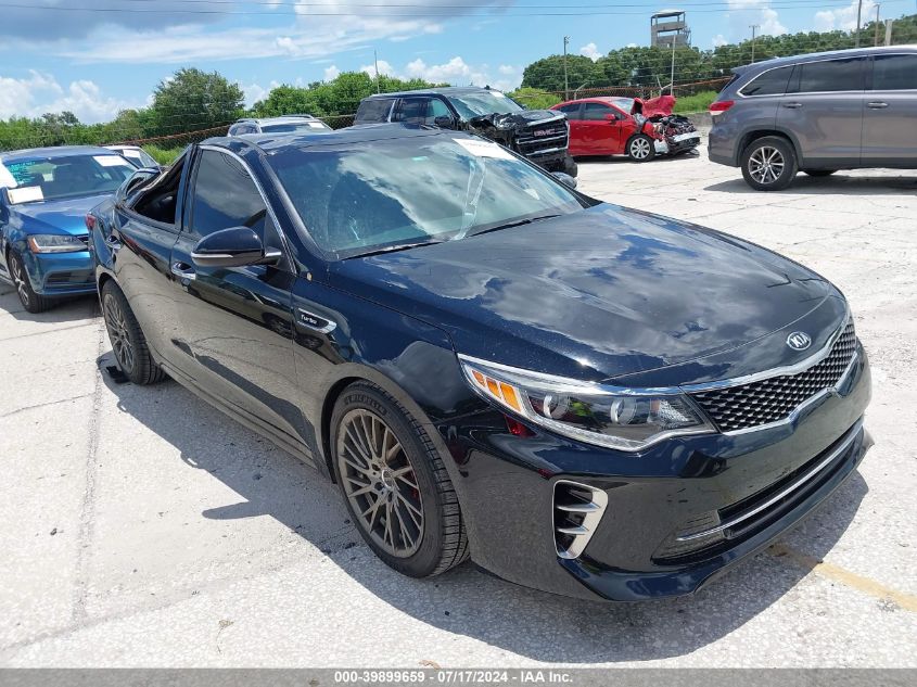 2017 Kia Optima Sx Turbo VIN: 5XXGW4L22HG145620 Lot: 39899659