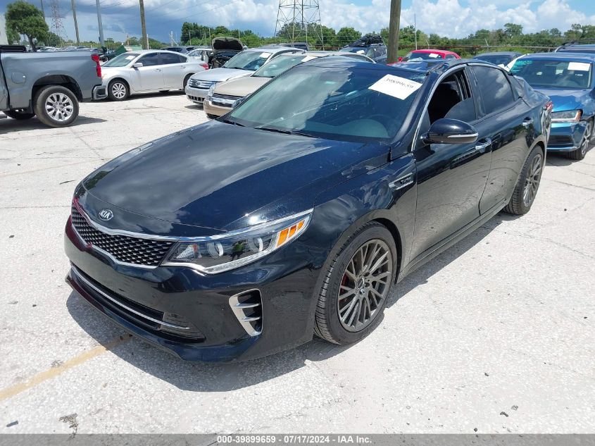 2017 Kia Optima Sx Turbo VIN: 5XXGW4L22HG145620 Lot: 39899659