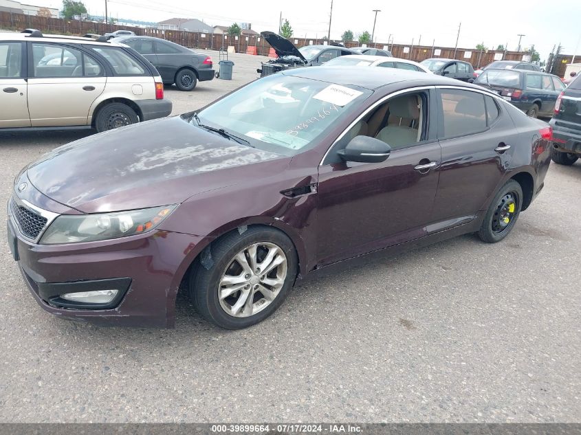 2013 Kia Optima Lx VIN: 5XXGM4A7XDG115473 Lot: 39899664