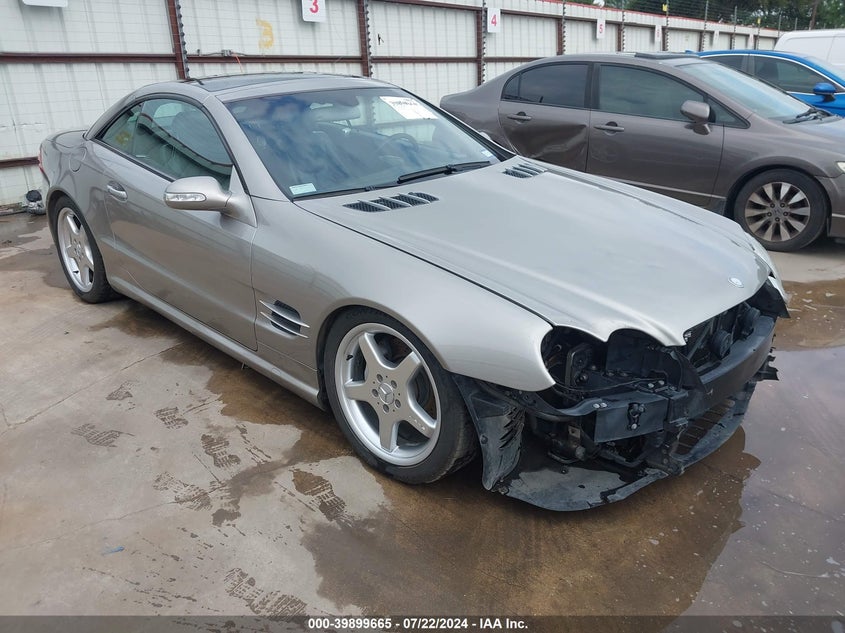 2003 Mercedes-Benz Sl 500 VIN: WDBSK75F83F028850 Lot: 39899665