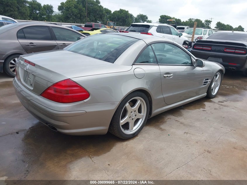 2003 Mercedes-Benz Sl 500 VIN: WDBSK75F83F028850 Lot: 39899665