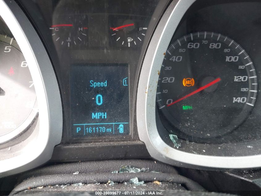 2012 Chevrolet Equinox 1Lt VIN: 2GNALDEK9C6240745 Lot: 39899677