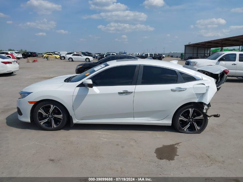 2018 Honda Civic Touring VIN: JHMFC1F94JX004928 Lot: 39899688