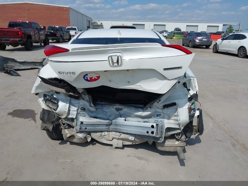 2018 Honda Civic Touring VIN: JHMFC1F94JX004928 Lot: 39899688