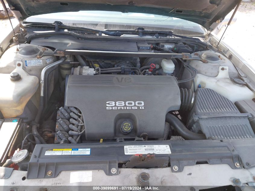 1997 Buick Lesabre Custom VIN: 1G4HP52K1VH596962 Lot: 39899691