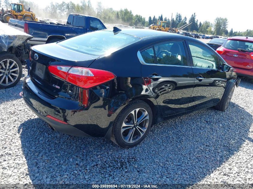 2016 Kia Forte Ex VIN: KNAFX4A87G5450661 Lot: 39899694