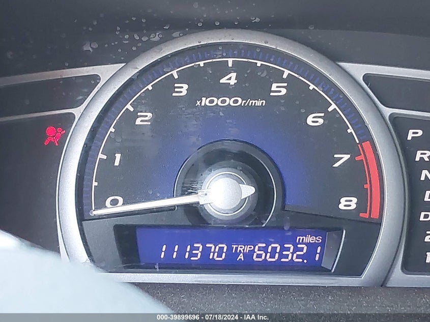 2009 Honda Civic Ex VIN: 2HGFG12869H520907 Lot: 39899696