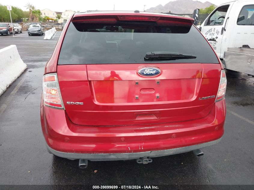 2008 Ford Edge Limited VIN: 2FMDK39C78BB38795 Lot: 39899699