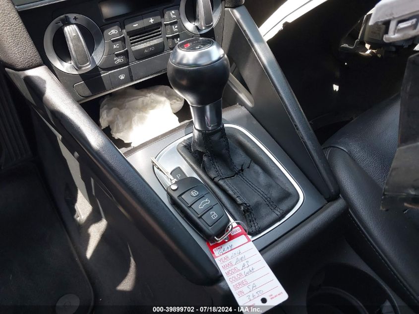 2012 Audi A3 2.0T Premium VIN: WAUBEAFM7CA080175 Lot: 39899702