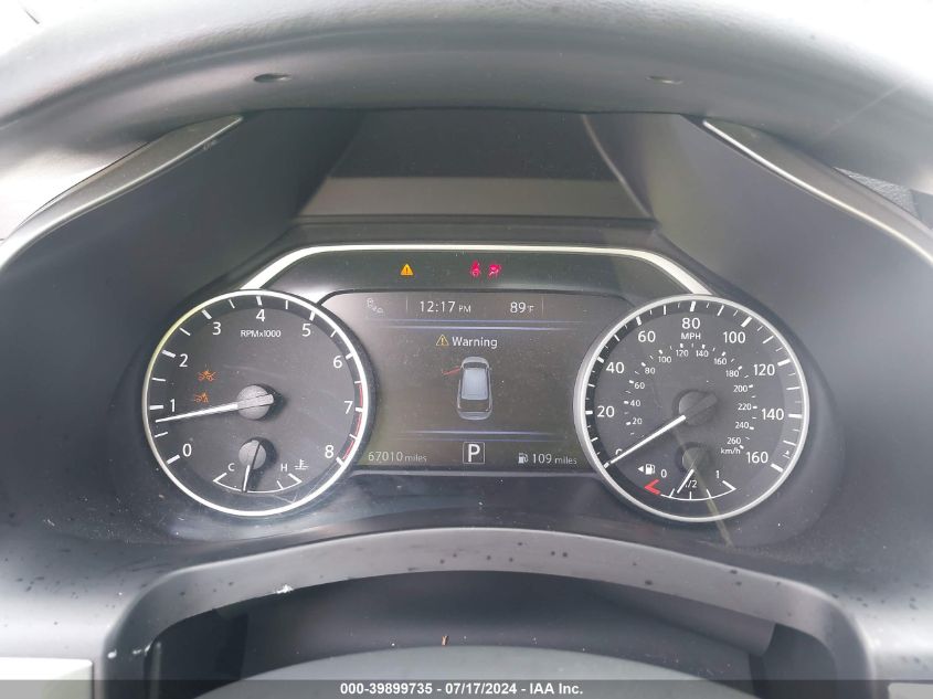 2021 Nissan Murano Platinum Intelligent Awd VIN: 5N1AZ2DS6MC117812 Lot: 39899735