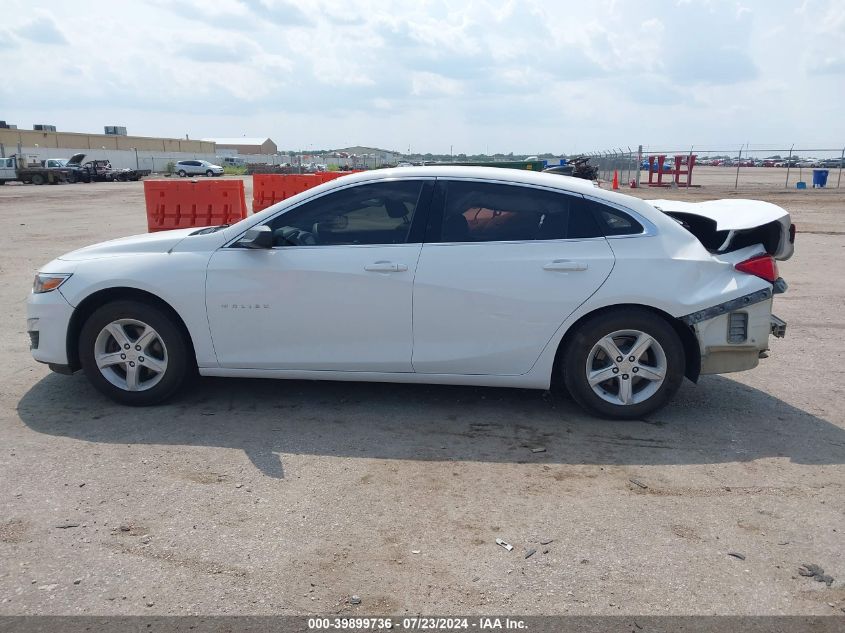 2021 Chevrolet Malibu Fwd Ls VIN: 1G1ZB5ST1MF057034 Lot: 39899736