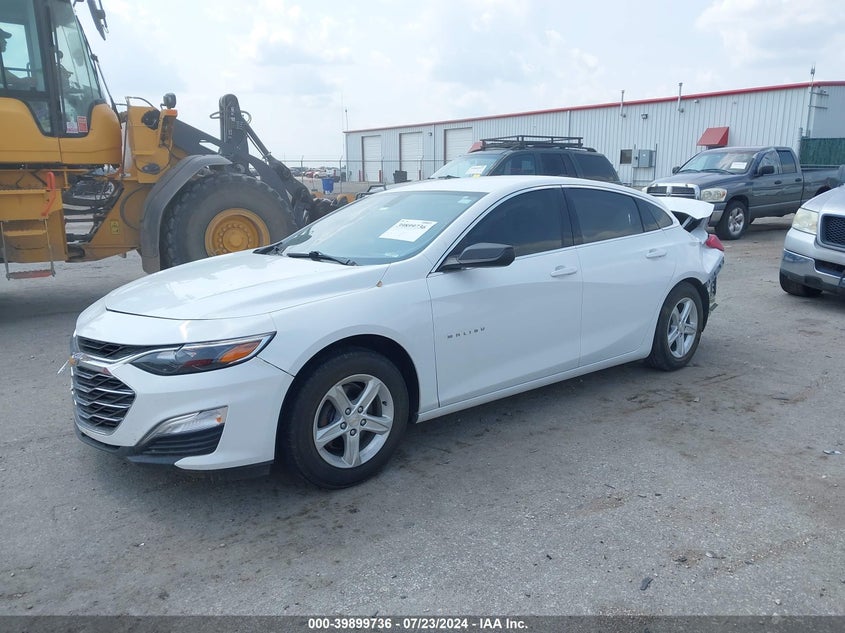 VIN 1G1ZB5ST1MF057034 2021 CHEVROLET MALIBU FWD LS