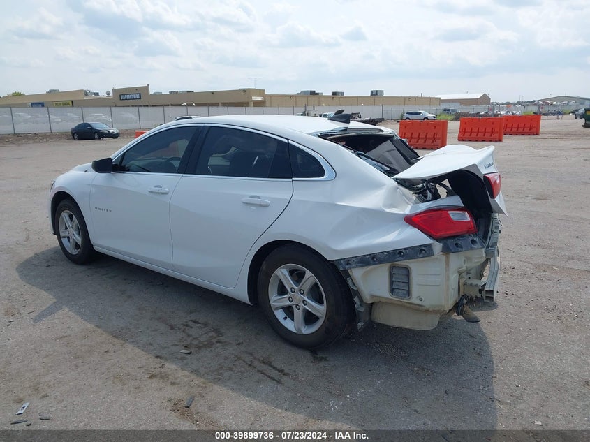 VIN 1G1ZB5ST1MF057034 2021 CHEVROLET MALIBU FWD LS