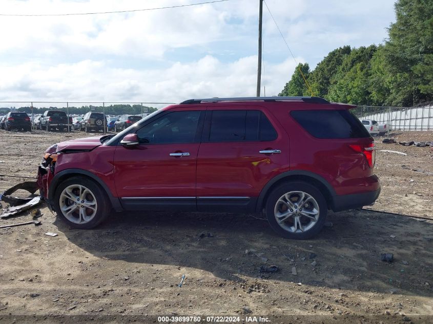 2014 Ford Explorer Limited VIN: 1FM5K7F88EGB15171 Lot: 39899780