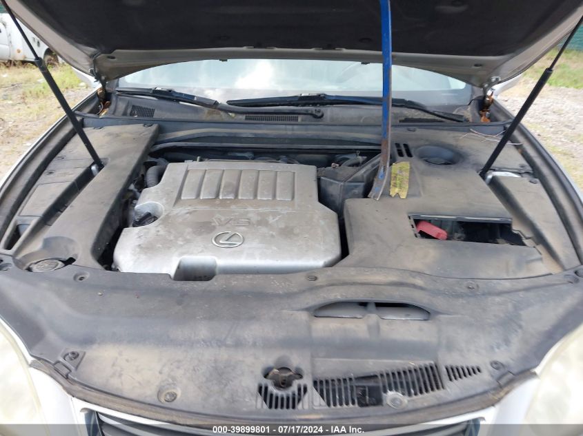 2007 Lexus Es 350 VIN: JTHBJ46G572082015 Lot: 39899801