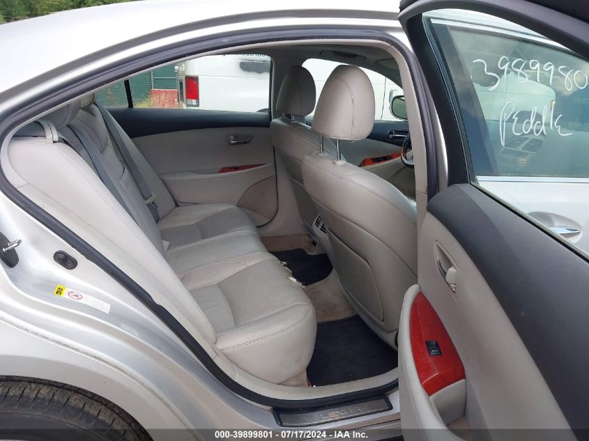 2007 Lexus Es 350 VIN: JTHBJ46G572082015 Lot: 39899801