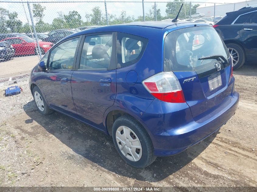 JHMGE8H37CC004982 | 2012 HONDA FIT