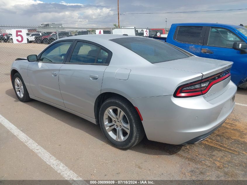 2022 Dodge Charger Sxt Rwd VIN: 2C3CDXBG4NH255214 Lot: 39899809