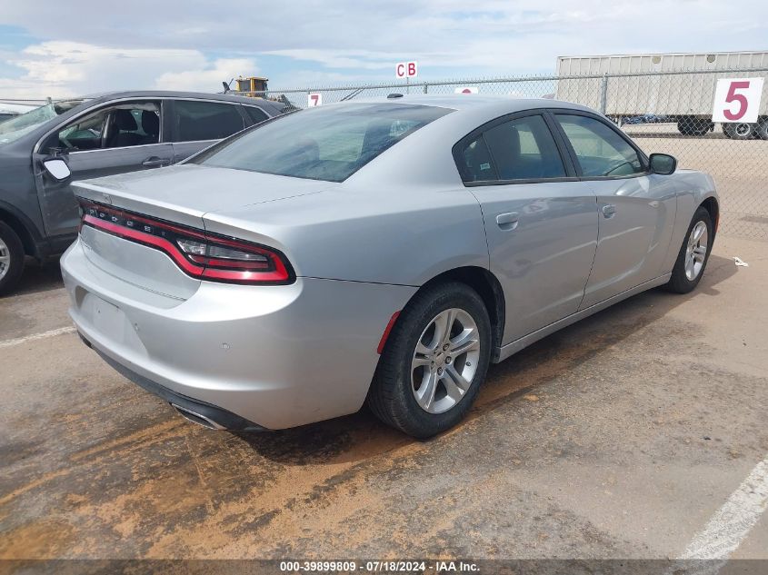 2022 Dodge Charger Sxt Rwd VIN: 2C3CDXBG4NH255214 Lot: 39899809