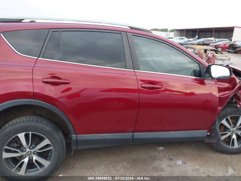 2018 Toyota Rav4 Xle VIN: 2T3WFREV5JW433876 Lot: 39899832