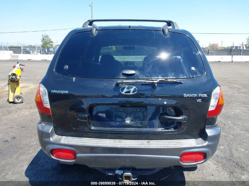 2003 Hyundai Santa Fe Gls/Lx VIN: KM8SC13D63U523391 Lot: 39899839