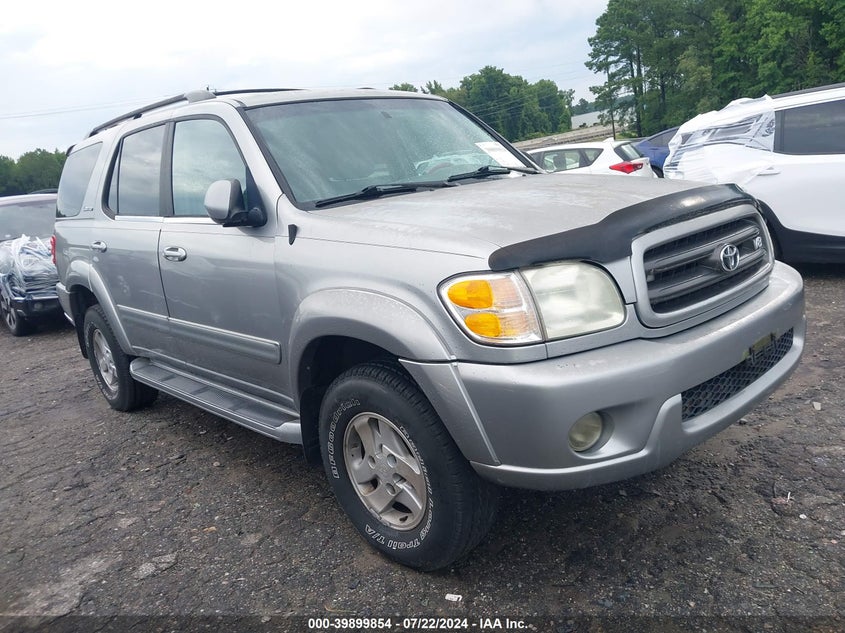2001 Toyota Sequoia Limited V8 VIN: 5TDBT48A51S046457 Lot: 39899854
