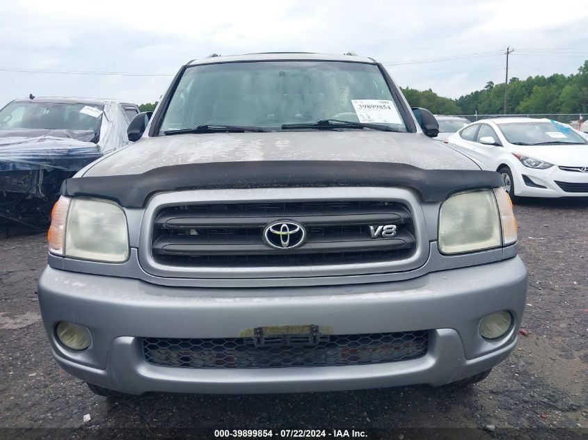 2001 Toyota Sequoia Limited V8 VIN: 5TDBT48A51S046457 Lot: 39899854