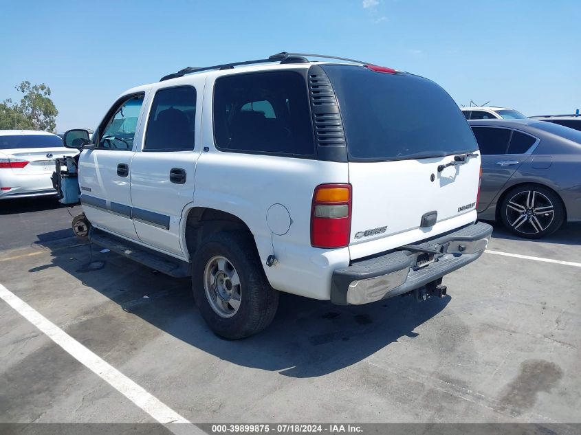 1GNEC13VX2R171791 2002 Chevrolet Tahoe Ls