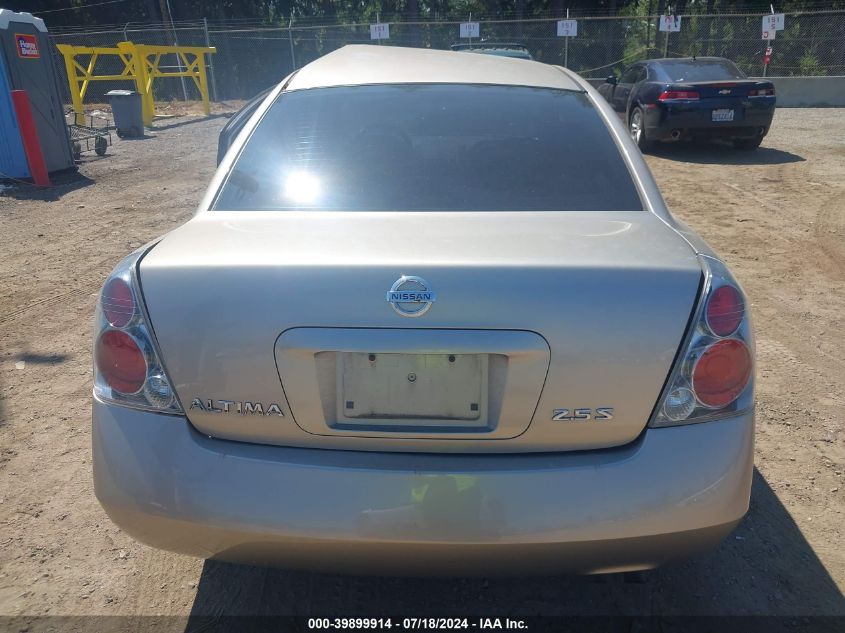 2005 Nissan Altima 2.5 S VIN: 1N4AL11D95C216329 Lot: 39899914