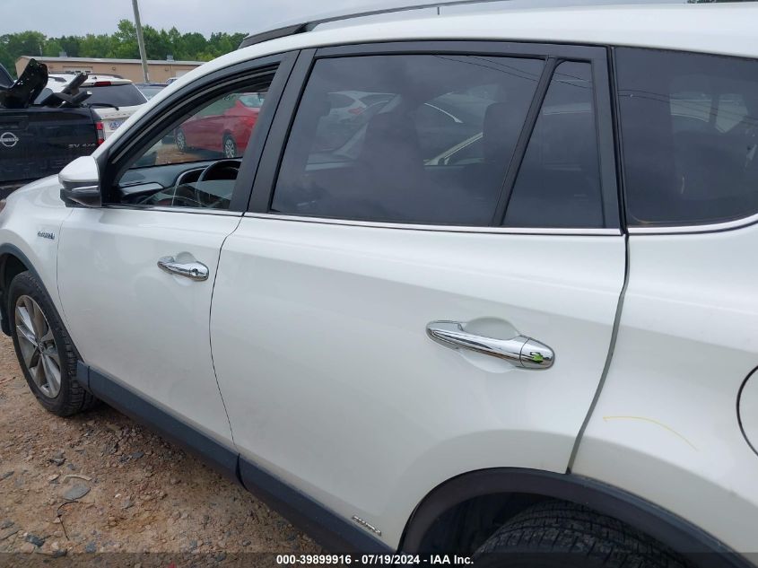 2017 Toyota Rav4 Hybrid Limited VIN: JTMDJREV4HD092497 Lot: 39899916