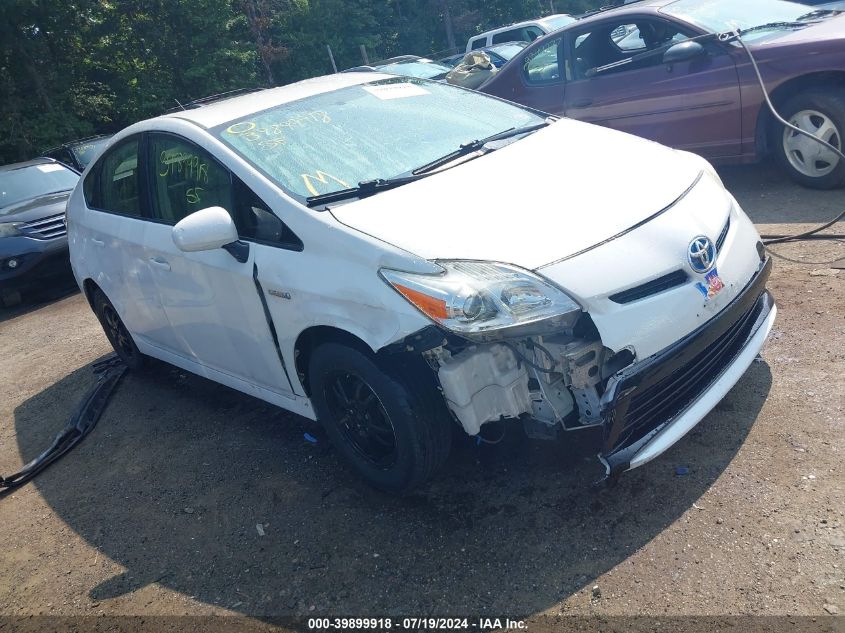 2013 Toyota Prius Two VIN: JTDKN3DUXD1629564 Lot: 39899918