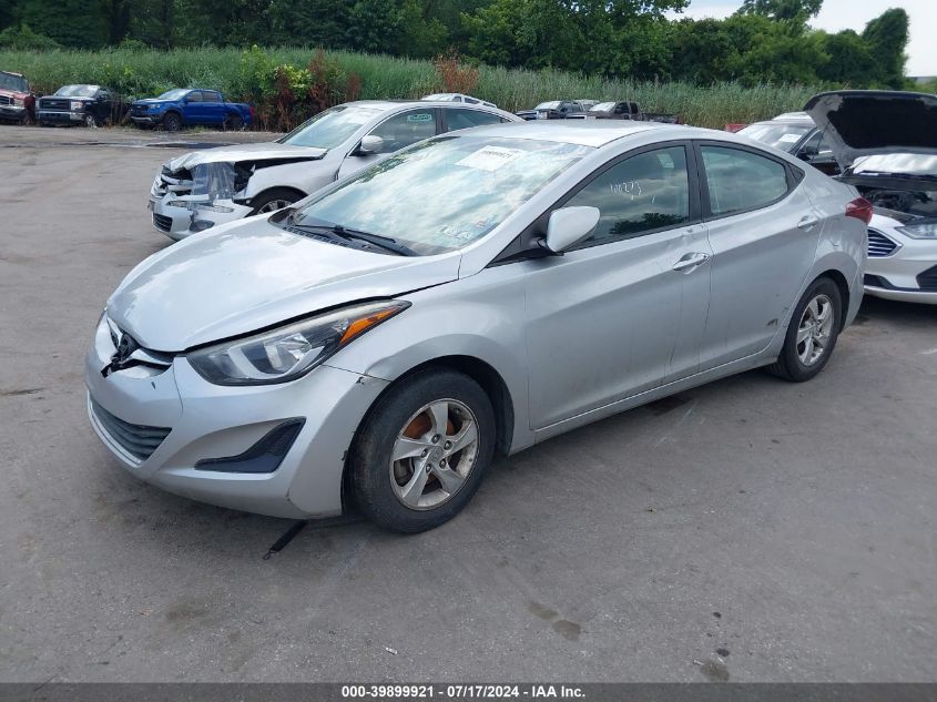 5NPDH4AE7EH521951 | 2014 HYUNDAI ELANTRA