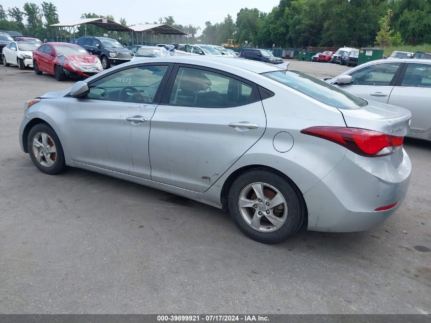 5NPDH4AE7EH521951 | 2014 HYUNDAI ELANTRA