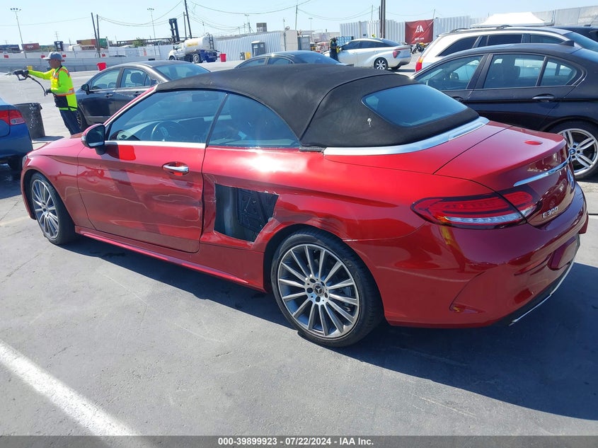 VIN WDDWK8DB5KF795650 2019 MERCEDES-BENZ C 300