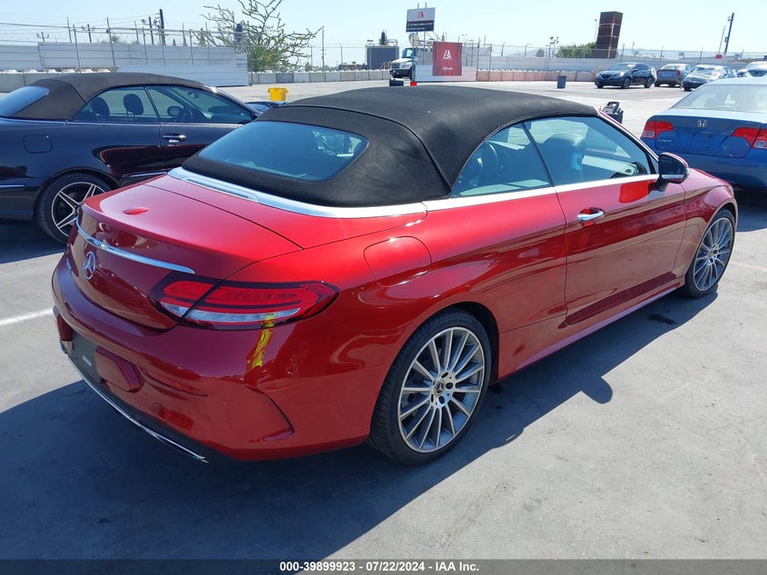 VIN WDDWK8DB5KF795650 2019 MERCEDES-BENZ C 300