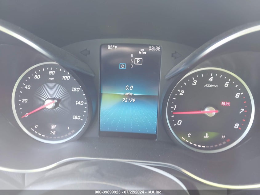 VIN WDDWK8DB5KF795650 2019 MERCEDES-BENZ C 300