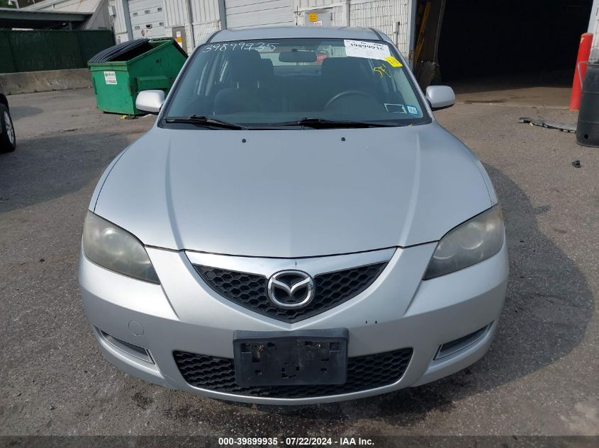 2008 Mazda Mazda3 I VIN: JM1BK32G581809904 Lot: 39899935