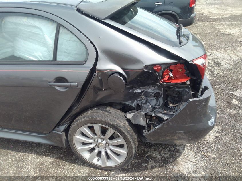 2010 Mitsubishi Lancer Sportback Gts VIN: JA32X8HWXAU018266 Lot: 39899955