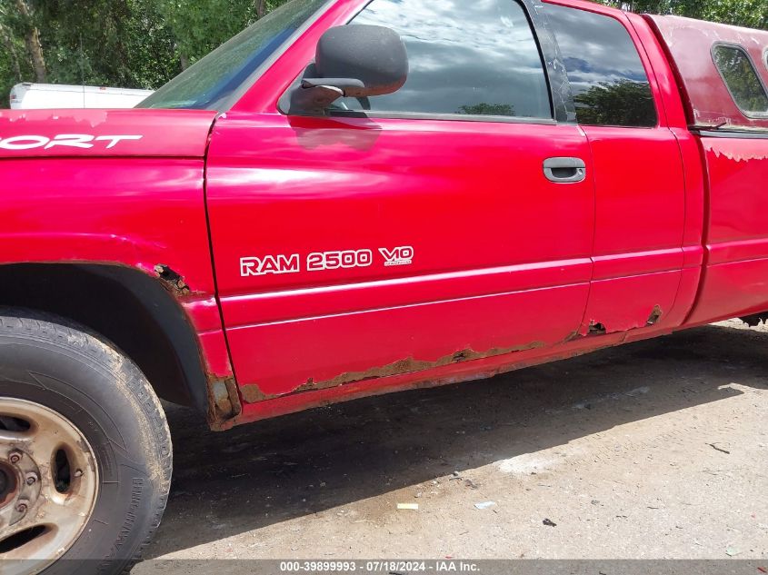 2000 Dodge Ram 2500 St VIN: 1B7KC23W1YJ124988 Lot: 39899993