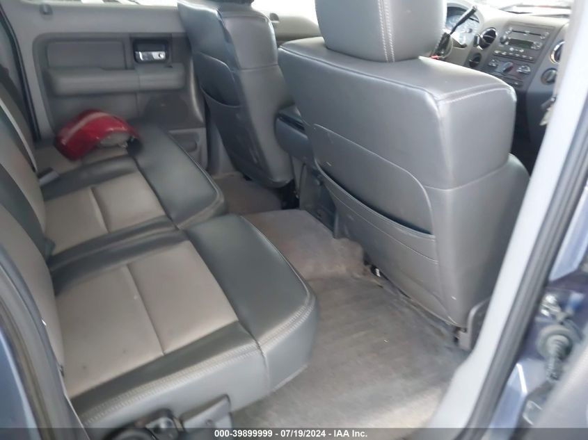 2005 Ford F150 Supercrew VIN: 1FTPW12515FA96432 Lot: 39899999