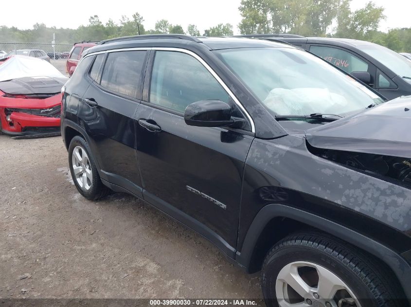 2019 Jeep Compass Latitude Fwd VIN: 3C4NJCBBXKT762955 Lot: 39900030