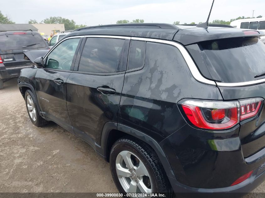 2019 Jeep Compass Latitude Fwd VIN: 3C4NJCBBXKT762955 Lot: 39900030