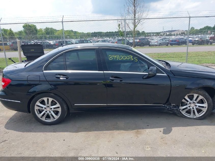 2014 Mercedes-Benz C 300 Luxury 4Matic/Sport 4Matic VIN: WDDGF8AB0EA957036 Lot: 39900035