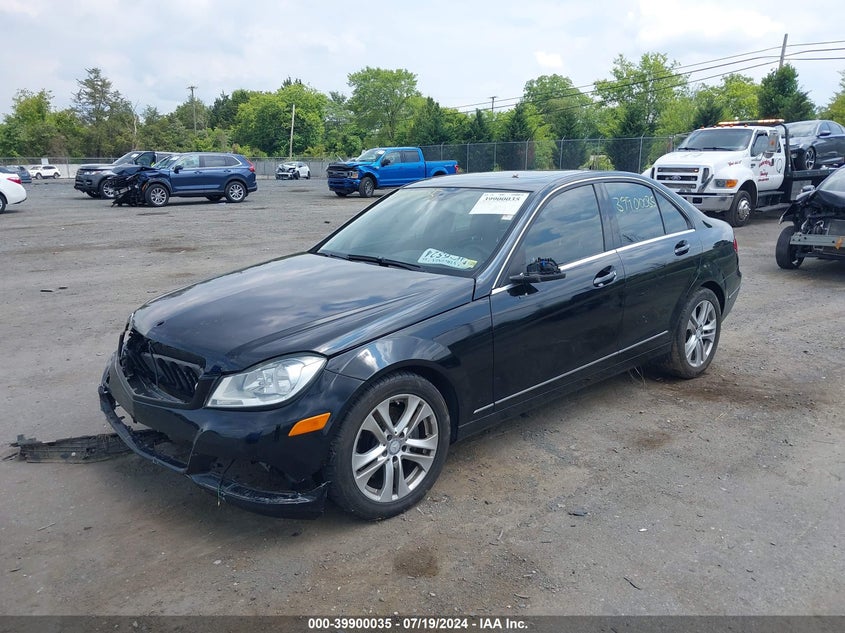 2014 MERCEDES-BENZ C 300 LUXURY 4MATIC/SPORT 4MATIC - WDDGF8AB0EA957036