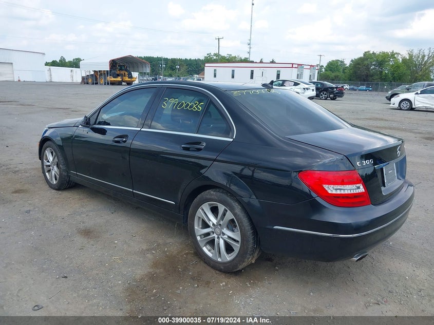 2014 MERCEDES-BENZ C 300 LUXURY 4MATIC/SPORT 4MATIC - WDDGF8AB0EA957036
