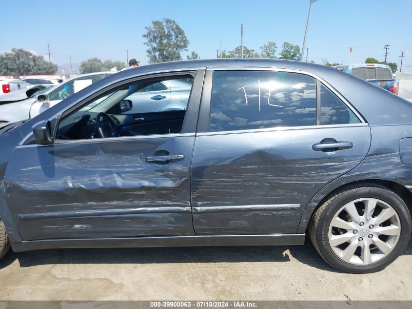 2006 Honda Accord 3.0 Ex VIN: 1HGCM66576A049501 Lot: 39900063