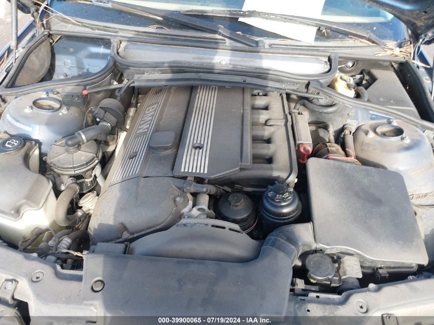 2003 BMW 3 Series 325I VIN: WBAET37463NJ35530 Lot: 39900065